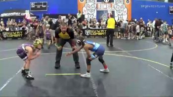 70 lbs Round 4 (8 Team) - Oz Bellamy, American Gladiators vs Ryker Soukup, Untouchables White