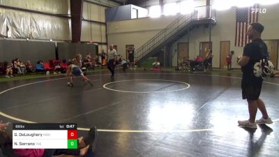 66 lbs Consi Of 8 #2 - Gavin DeLoughery, Highlanders vs Nico Serrano, The Shop