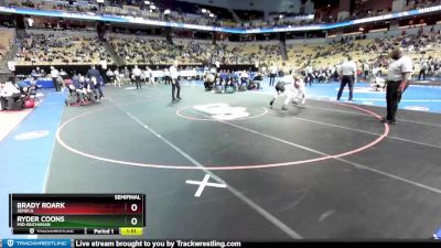 132 Class 2 lbs Semifinal - Brady Roark, Seneca vs Ryder Coons, Mid-Buchanan