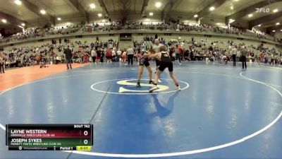 95 lbs Cons. Round 4 - Layne Western, Kirksville Wrestling Club-AA vs Joseph Sykes, Monett Youth Wrestling Club-AA