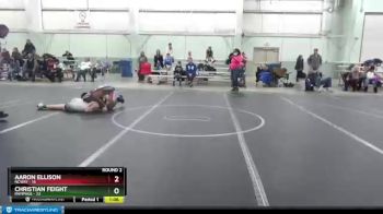 115 lbs Round 2 (8 Team) - Aaron Ellison, NCWAY vs Christian Feight, Rampage