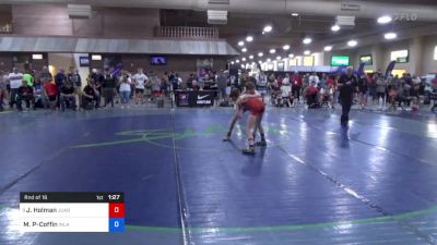 38 kg Rnd Of 16 - Jack Holman, Juab Wrestling Club vs Miro Parr-Coffin, Inland Northwest Wrestling Training Center