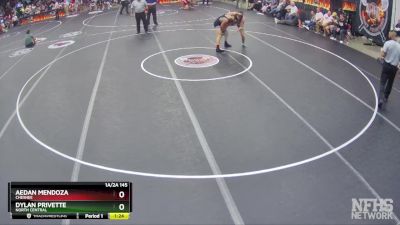 1A/2A 145 Semifinal - Dylan Privette, North Central vs Aedan Mendoza, Chesnee