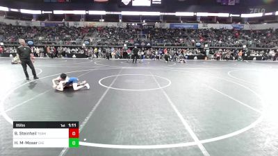 85 lbs Consi Of 8 #2 - Brandt Steinheil, Team Oklahoma vs Hugo Mayer-Moser, East Kansas Eagles