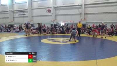 140 lbs Pools - Faith Hand, Badger Girls Elite vs Brooklyn Whited, NE United (OH)