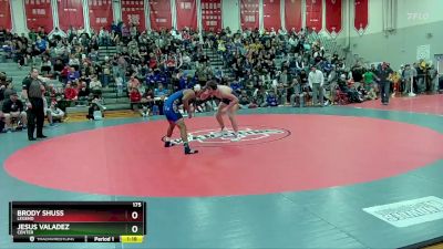 175 lbs Semifinal - Jesus Valadez, Center vs Brody Shuss, Legend