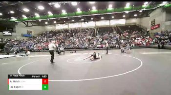 170 lbs 1st Place Match - Clarion Fager, Corner Canyon vs Anya Hatch, Copper Hills