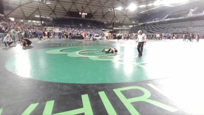 53 lbs Champ. Round 2 - Jaxson Rucinski, South Kitsap Wrestling Club vs Kade Robinson, Fife Thunder Wrestling