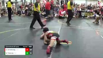 65 lbs Quarterfinals (8 Team) - Guivanni Tinervia, Steel Valley vs Austin Armstrong, Backyard Brawlers