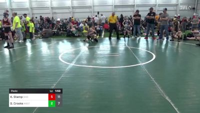 75 lbs Pools - Knox Stamp, Ohio Gold 14K vs Geno Crooks, West Virginia Wild