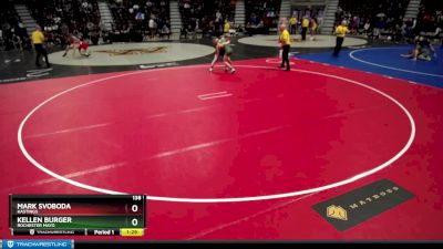 138 lbs Cons. Round 3 - Mark Svoboda, Hastings vs Kellen Burger, Rochester Mayo