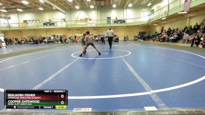 85-90 lbs Round 1 - Benjamin Fisher, Hurricane Wrestling Academy vs Cooper Gatewood, Rebel Elite Wrestling