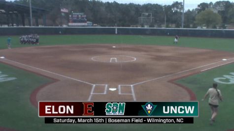 Replay: Elon vs UNCW - DH | Mar 16 @ 1 PM