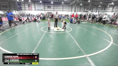 60/65 Champ. Round 2 - Connor Mann, Hickory Wrestling Club vs Cole Zabriskie, Virginia Team Predator