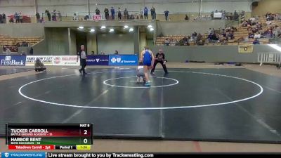 132 lbs Semis (4 Team) - Harbor Bent, Boyd Buchanan vs Tucker Carroll, Battle Ground Academy