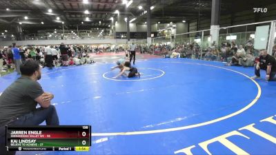 138 lbs Round 3 (6 Team) - Kai Lindsay, BELIEVE TO ACHIEVE vs Jarren Engle, SHENANDOAH VALLEY WC