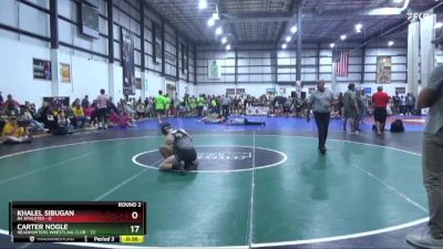 113 lbs Placement Matches (8 Team) - Thomas Egley, GREAT BRIDGE WRESTLING CLUB vs Cameron Gue, DARKHORSE WRESTLING CLUB