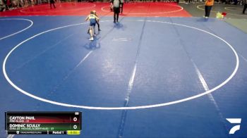 88 lbs Semis (4 Team) - Dominic Scully, STMA (St. Michael/Albertville) vs Cayton Pahl, Pine Island