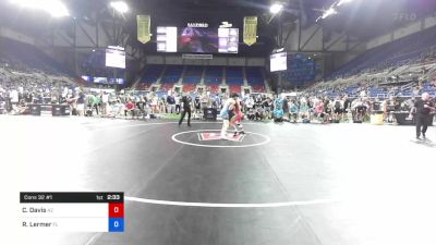 126 lbs Cons 32 #1 - Christian Davis, Arizona vs Roman Lermer, Florida