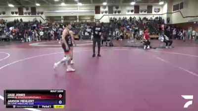 14U-5 lbs Round 3 - Jase Jones, Immortal Athletics Wrestling C vs Jaxson Mehlert, Big Game Wrestling Club