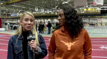 Texas head coach Tonja Buford-Bailey after women take back the team title