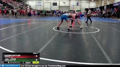 220 lbs Semis & 1st Wrestleback (8 Team) - Kayden Kettler, Norfolk vs Axel Lyman, Lincoln East