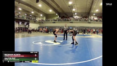 115 lbs Champ. Round 1 - Beckham Acosta, Lathrop Youth Wrestling Club vs Dalton Ray, Ozark Youth Wrestling