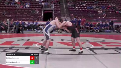 215 lbs Round Of 16 - Bryce Beutler, Cumberland Valley vs Brayden Blackwell, Central Mountain