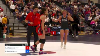 55 kg Quarterfinal - Areana Villaescusa, Army (WCAP) vs Gabrielle Skidmore, Minnesota Gold Wrestling Club