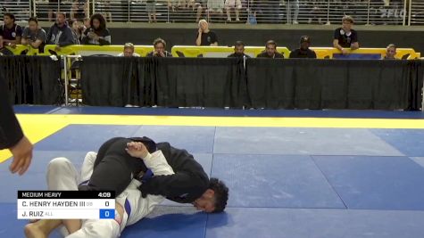 CHUCK HENRY HAYDEN III vs JONATHAN RUIZ 2024 Pan Jiu Jitsu IBJJF Championship