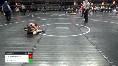 55 lbs Quarterfinal - Beau Mckeown, Wilkes Barre vs Gabe Cox, Corry