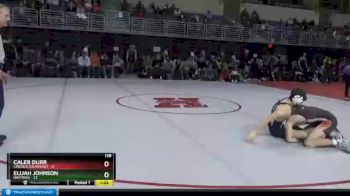 138 lbs Round 2 (8 Team) - Elijah Johnson, Hastings vs Caleb Durr, Lincoln Southeast