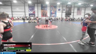 60 lbs Rd# 9- 2:15pm Saturday Final Pool - Vinny Foster, PA Blue vs Dane Schaffer, No Escape W.A.