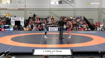 63kg RR Rnd 2: Jesse Thielke, NYAC/Legends of Gold vs Ryan Mango, Army WCAP