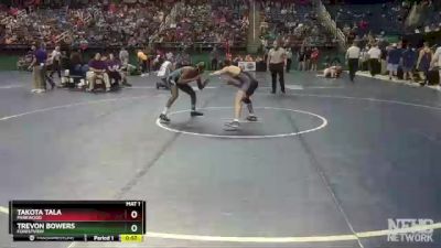 3A 120 lbs Cons. Round 1 - Trevon Bowers, Forestview vs Takota Tala, Parkwood