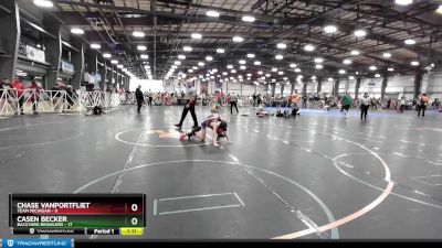 80 lbs Rd# 9- 2:15pm Saturday Final Pool - Casen Becker, Backyard Brawlers vs Chase VanPortfliet, Team Michigan