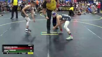 85 lbs Quarterfinals (8 Team) - Vinny Ferrari, POWA vs MATHEW Deutch, Team Gotcha