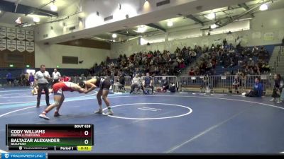 182 lbs 7th Place Match - Cody Williams, Martin Luther King vs Baltazar Alexander, Beaumont