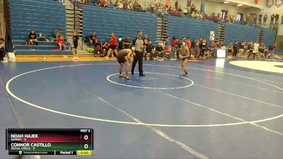 120 lbs Round 4 (4 Team) - Connor Castillo, Social Circle vs Noah Hajek, Summit