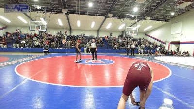 106 lbs Quarterfinal - Broderick Perkins, Union vs Ryan Horton, Jenks Middle School Boys