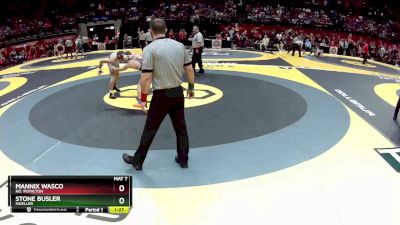 D1-144 lbs Quarterfinal - Stone Busler, Moeller vs Mannix Wasco, No. Royalton