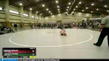 71 lbs Champ Round 1 (16 Team) - Easton Shelley, Utah Green vs Lincoln Valdez, Bear Cave