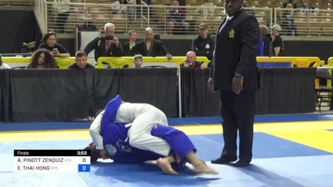 ALEXANDER PINOTT ZENQUIZ vs ERIC THAI HONG 2024 Pan Jiu Jitsu IBJJF Championship