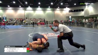 165 lbs Consi of 16 #2 - Dj Hollingshead, Bucknell vs Lorenzo De La Riva, CSU-Bakersfield