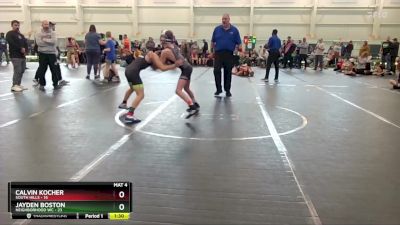 84 lbs Finals (8 Team) - Jayden Boston, Neighborhood WC vs Calvin Kocher, South Hills