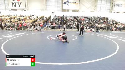 102 lbs Cons. Round 3 - Finn Mattes, GPS Wrestling Club vs Mason Defazio, Geneva Youth Wrestling