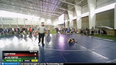 40-42 lbs 1st Place Match - Lyam McKee, Utah vs Jacob Sawyer, Mat Demon Wrestling Club