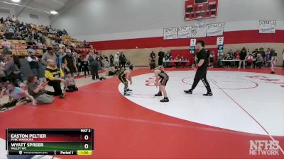 78-85 lbs Round 5 - Wyatt Spreer, Valley WC vs Easton Peltier, PVBC Warriors