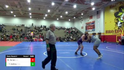 285 lbs Cons. Round 4 - Tony Collins, Cuyahoga Valley Christian Academy vs Michael Yerian, Elder