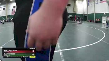 220 lbs Round 3 (16 Team) - Kason Nicol, Kearney JV vs Holt Williams, Augusta